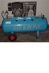 Airkrone zuigercompressor met verbrandingsmotor